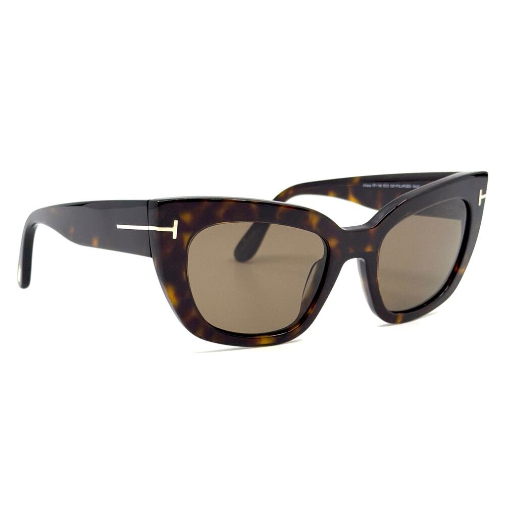 New, TOM FORD Athena Sunglasses TF1190 52H Authentic